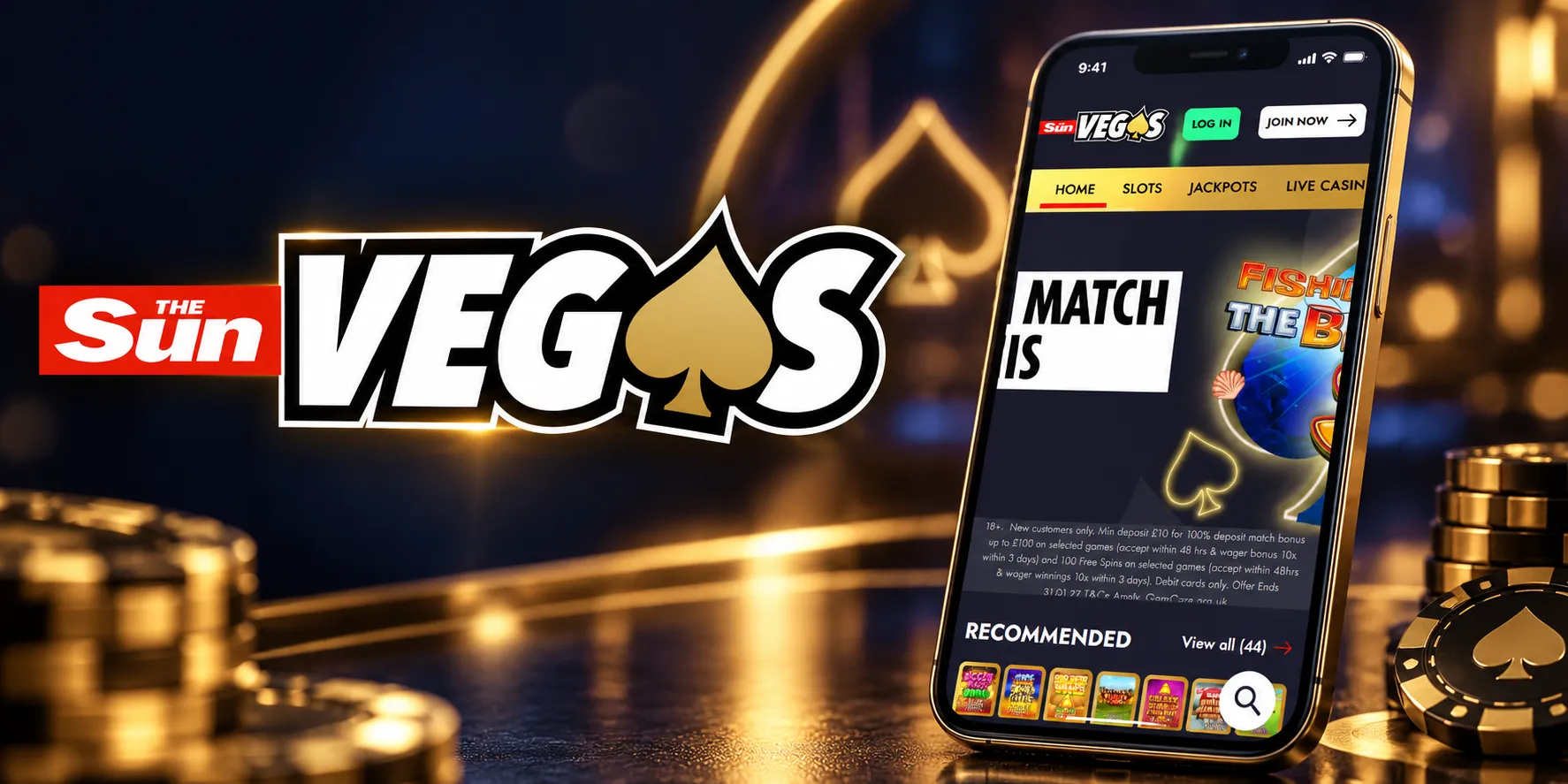 SunVegas Casino App Screenshot